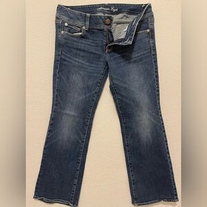 American Eagle Outfitters Dark Blue Flare Jeans